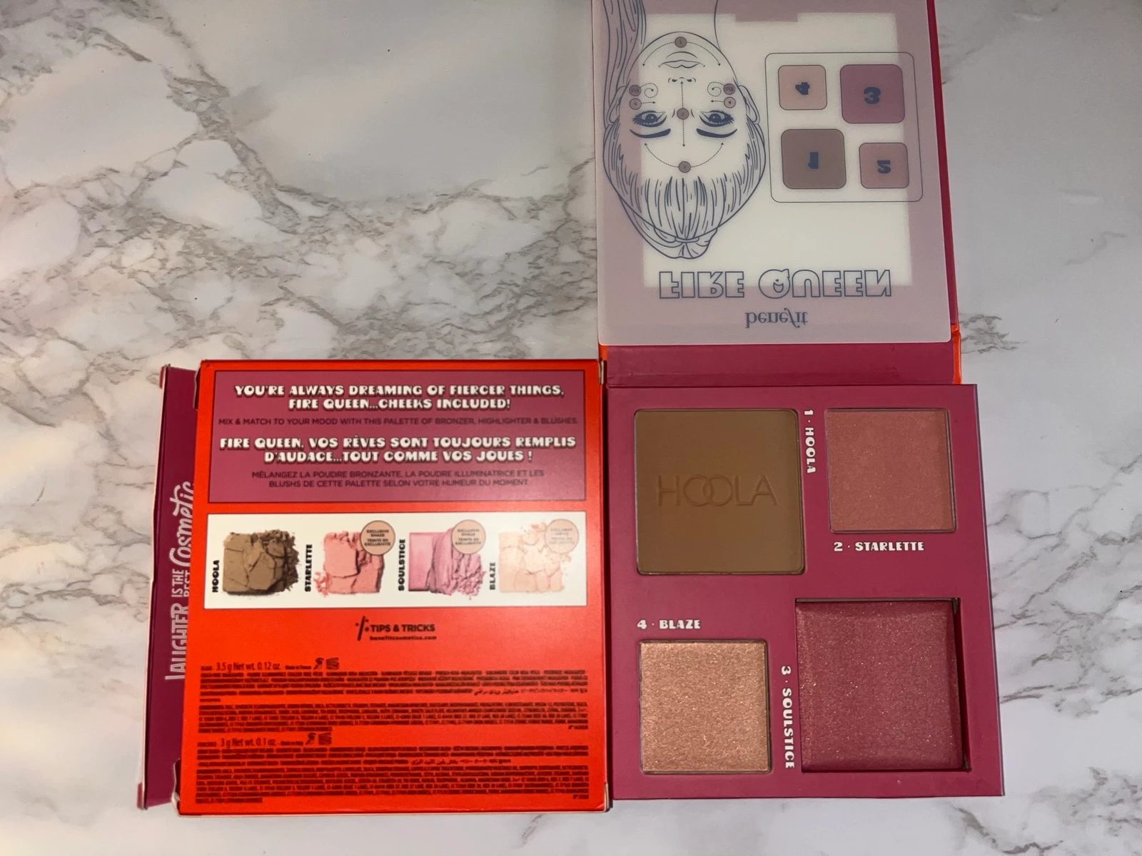 Paleta fosforescente Rainha do Fogo – photo 2